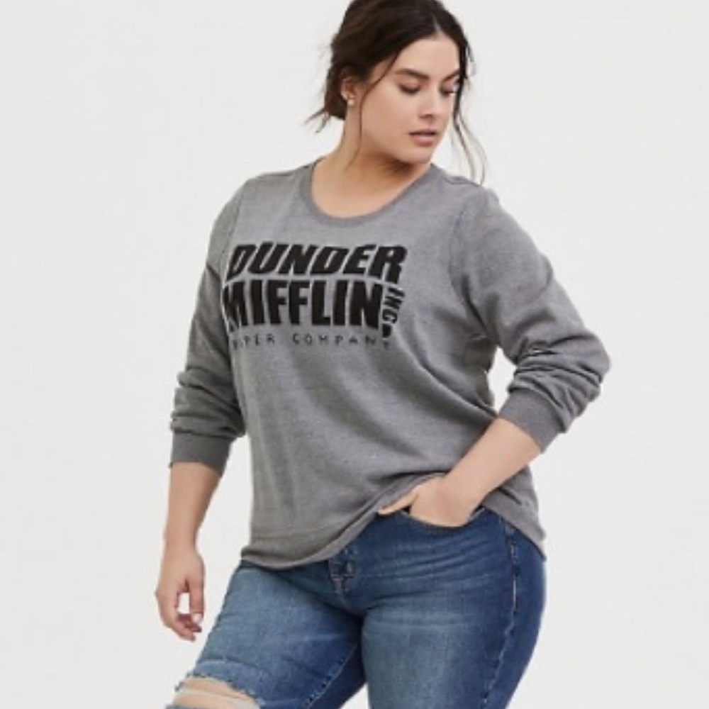 Torrid "The Office" Fleece Sweatshirt NWT Size 00X
